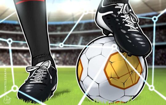 The scoreboard for soccer club crypto deals