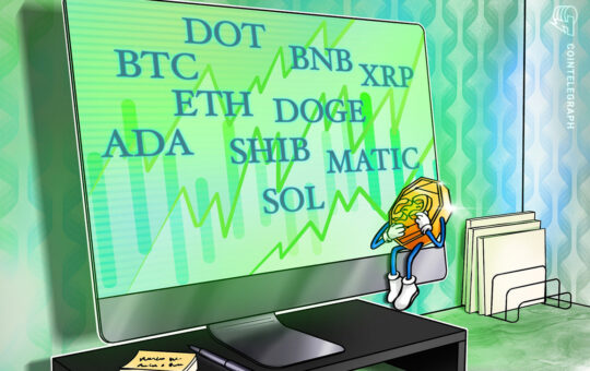 BTC, ETH, BNB, XRP, ADA, SOL, DOGE, DOT, MATIC, SHIB