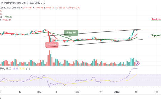 Bitcoin Price Prediction for Today, January 17: BTC/USD Could Hit $22,000 Level