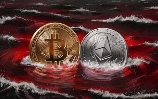 Bitcoin and Ethereum See Red as Crypto Market Boom Turns to Gloom