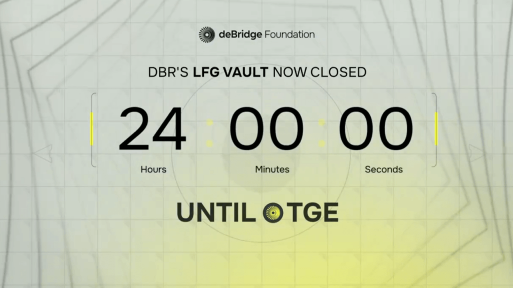 Debridge Closes Exclusive Token Sale for Certain Participants