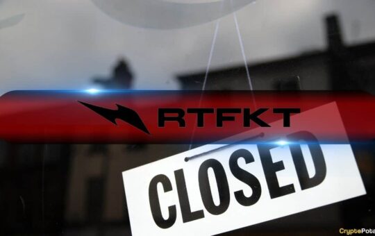 Nike-Owned NFT Project RTFKT to Shut Down Operations in Early 2025