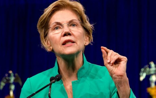 Elizabeth Warren Calls Stablecoin Bill a Trump and Musk 'Grift'