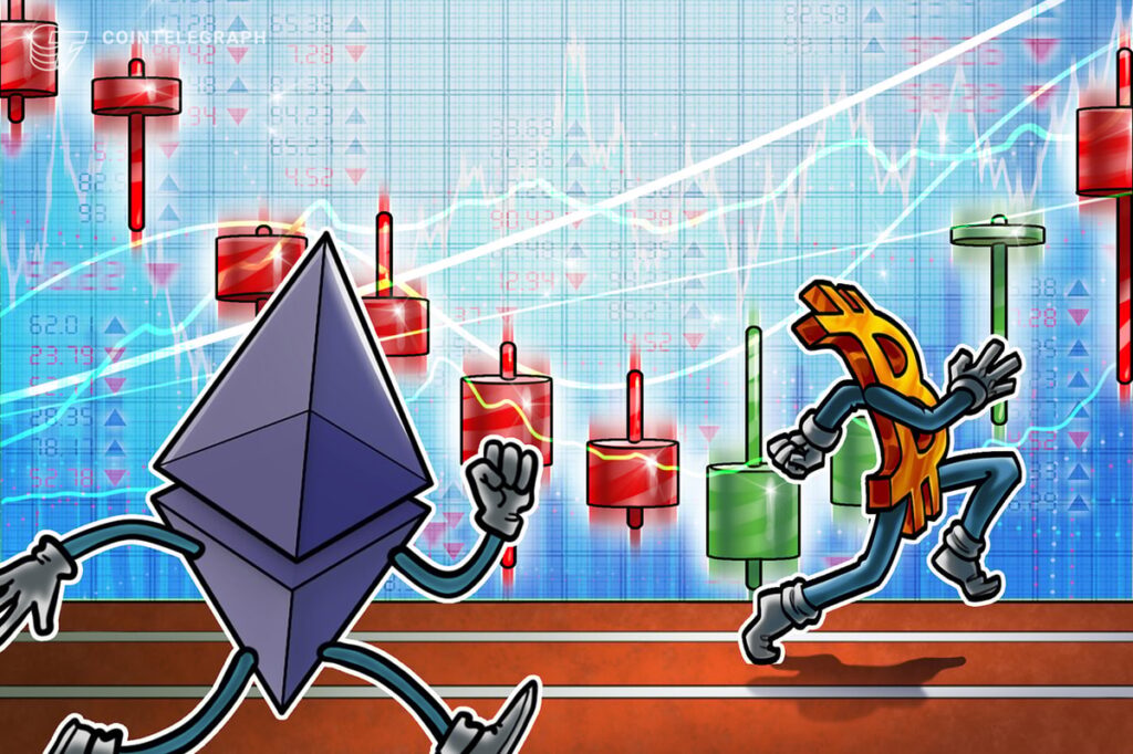 Ethereum has outperformed Bitcoin just 15% of the time since its launch