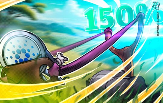 Cardano's ADA May See ‘100-150% Massive Bullish Rally’ in Coming Weeks, Analyst Says