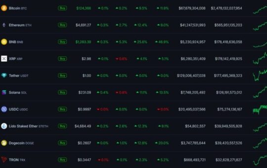 BNB surpasses XRP as third-largest cryptocurrency by market value