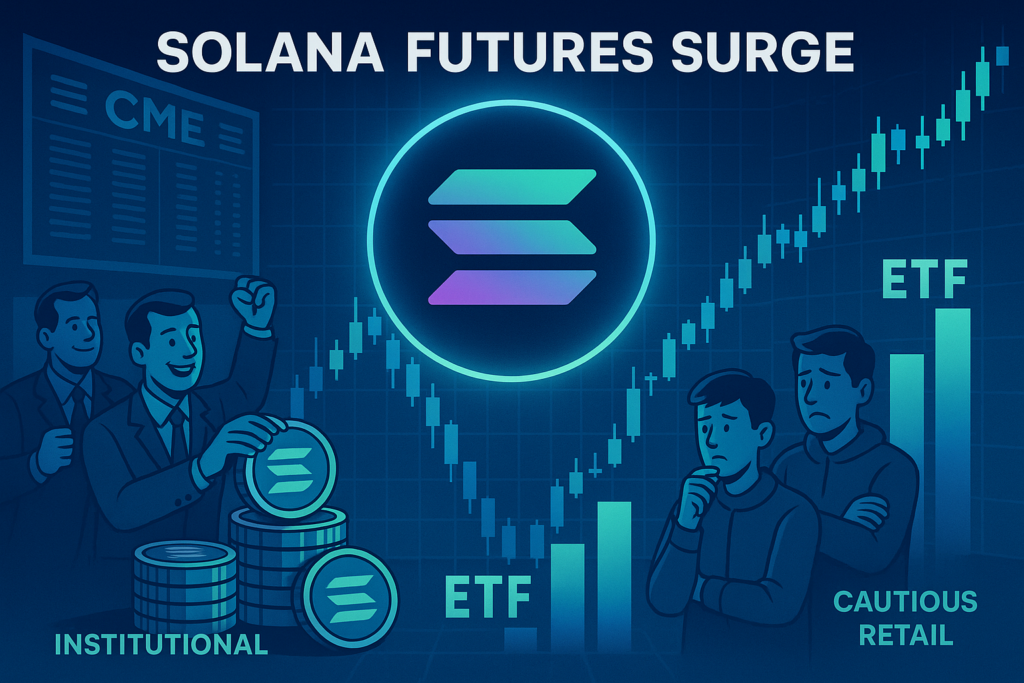 Solana futures surge as institutions drive open interest to record highs