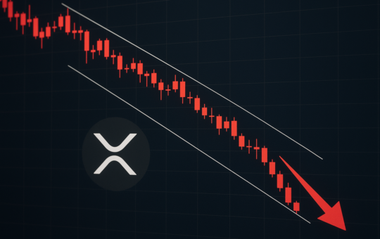 XRP weakens with bearish channel signalling further decline
