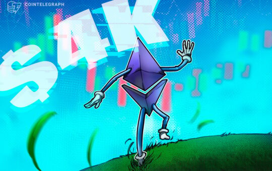 ‘Smart’ Ether Trader Sees a Fresh Price Rebound With a 33K ETH Long