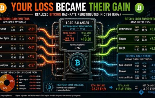 Miner Weekly – The Great Bitcoin Mining Power Shift: Who Won Q1?
